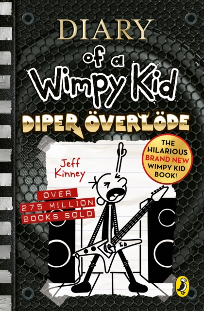 SIGNED - Diary of a Wimpy Kid: Diper Överlöde (Book 17)