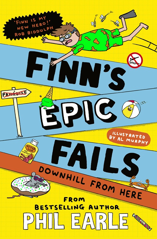 Finn's Epic Fails: Downhill from Here